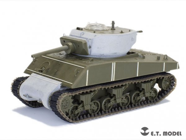 E.T. Model P35-082 WWII US ARMY M4 Sherman T48 w/duck bill (Type 1) Workable Track ( 3D Printed ) 1/35