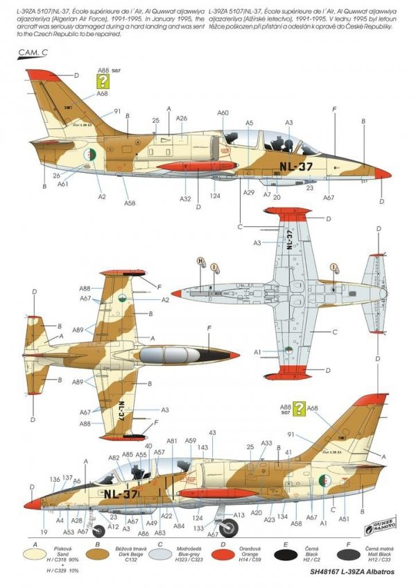 Special Hobby 48167 L-39ZA/ ZA ART Albatros 1/48