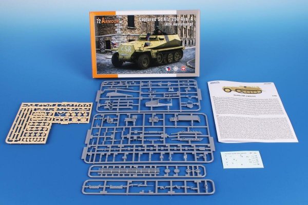 Special Armour 72027 Captured Sd.Kfz 250 Ausf.A (Alte Ausführung) 1/72