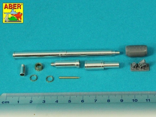 Aber 35l-345 120 mm L/55 CN08 barrel for K2 "Black Panther" tank / Lufa 120 mm L/55 CN08 do czołgu K2 "Black Panther" 1/35