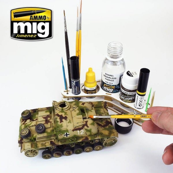 AMMO of Mig Jimenez 8028 BOOMERANG ORGANIZER (storage)