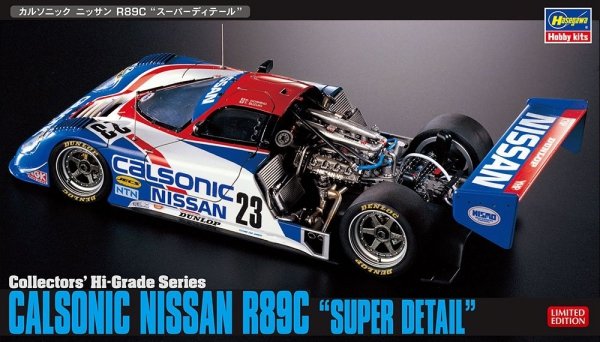 Hasegawa CH45 Collectors' Hi-Grade Series Calsonic Nissan R89C &quot;Super Detail&quot; 1/24
