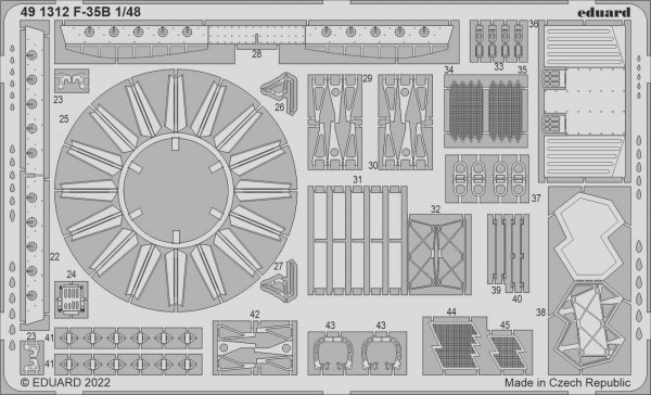 Eduard 491312 F-35B ITALERI 1/48