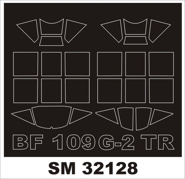 Montex SM32128 BF 109 G-2 TRUMPETER