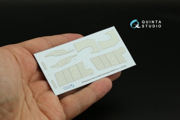 Quinta Studio QP32011 F-16 block 30/32 reinforcement plates (Tamiya) 1/32
