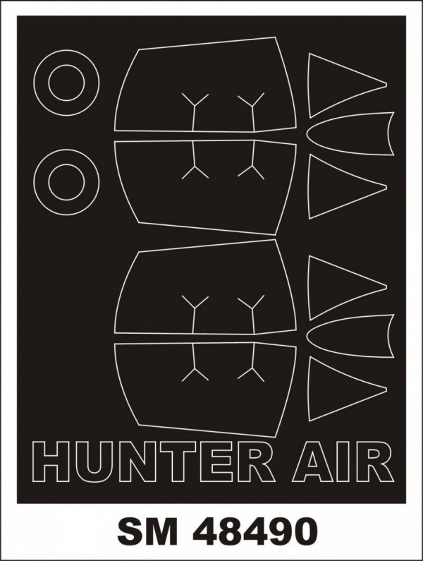 Montex SM48490 Hunter F.6 AIRFIX 1:48