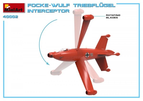 MiniArt 40002 FOCKE WULF TRIEBFLUGEL INTERCEPTOR 1/35