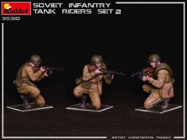 MiniArt 35310 SOVIET INFANTRY TANK RIDERS SET 2 1/35