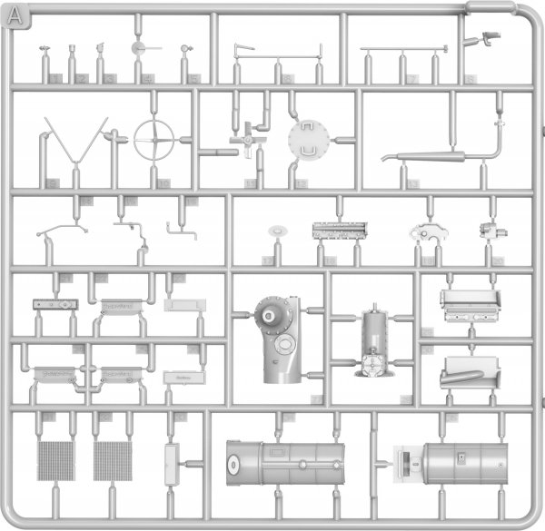 MiniArt 38102 INDUSTRIAL TRACTOR STANDARD N MOD. 1936/38 1/35