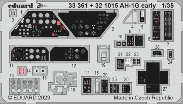 Eduard BIG33159 AH-1G early ICM 1/35