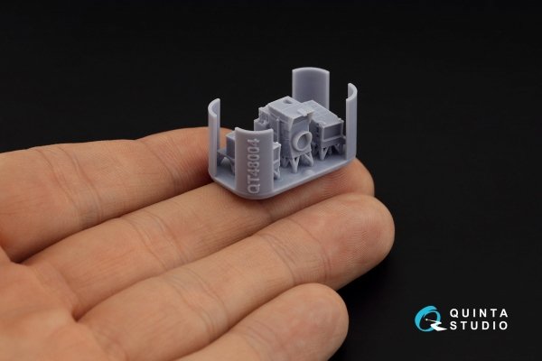Quinta Studio QDS+48261 Tornado GR.1 3D-Printed coloured Interior on decal paper (Revell) (small version) (with 3D-printed resin parts) 1/48