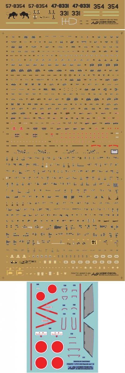 HobbyDecal AL72008V1 JASDF F-4EJ Kai The 8th SQ 1/72