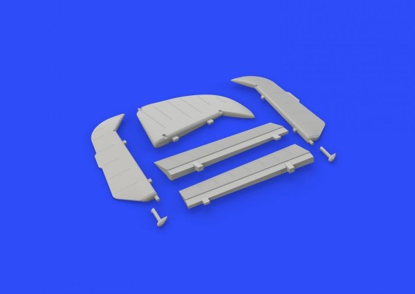 Eduard 648292 Bf 109F control surfaces EDUARD 1/48