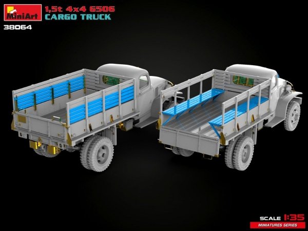 MiniArt 38064 1,5t 4×4 G506 CARGO TRUCK 1/35