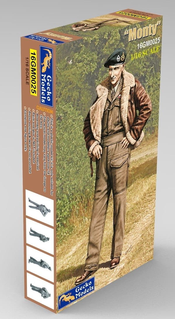 Gecko Models 16GM0025 Monty (Bernard Law Montgomery) 1/16