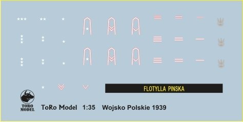 Toro 35F66 Wrzesień 1939 - Żołnierz piechoty Figurka wraz z kalkomanią 1/35