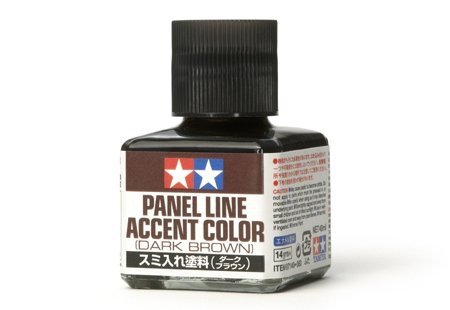 Tamiya 87140 Panel Line Accent Color Dark Brown 40ml 