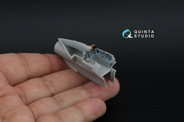 Quinta Studio QD72224 Su-17M4/Su-22M4 3D-Printed &amp; coloured Interior on decal paper (Modelsvit) 1/72