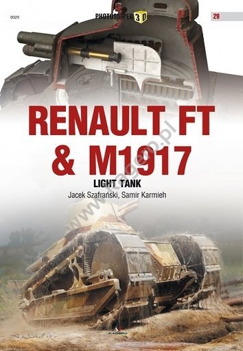 Kagero 0029 Renault FT &amp; M1917 Light Tank EN
