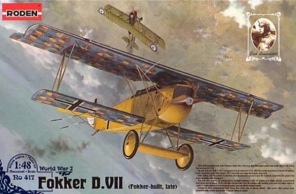 Roden 417 Fokker D.VII Fokker built, late