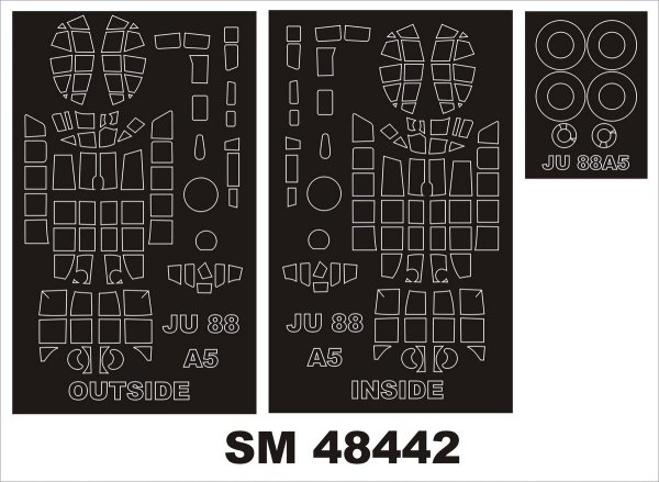 Montex SM48442 Ju-88A-5 ICM 1/48