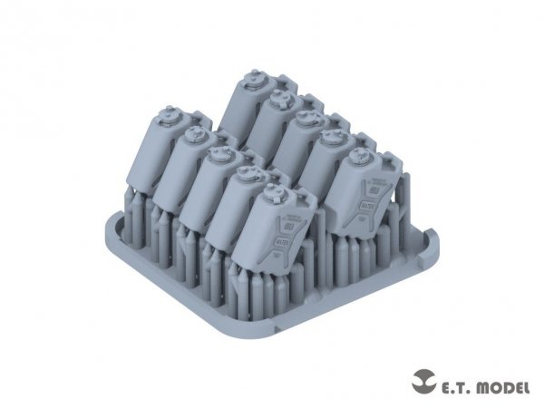 E.T. Model P72-003 US ARMY 20L WATER CANS SET ( 3D Print ) 1/72