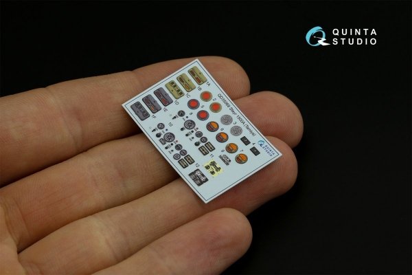 Quinta Studio QD35069 Steyr 1500A 3D-Printed &amp; coloured Interior on decal paper (Tamiya) 1/35