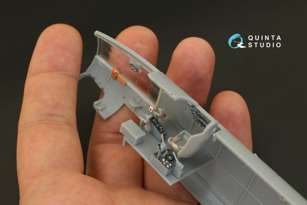 Quinta Studio QD48100 IL-4 3D-Printed &amp; coloured Interior on decal paper (for Xuntong kit) 1/48