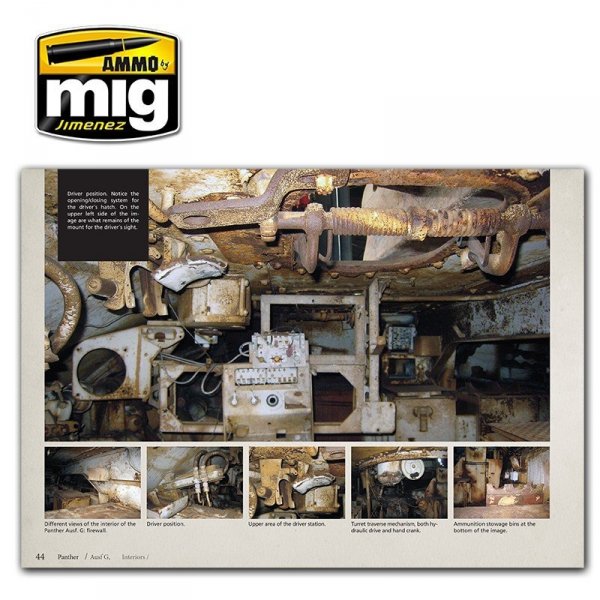AMMO of Mig Jimenez 6092 PANTHER - VISUAL MODELERS GUIDE (English)