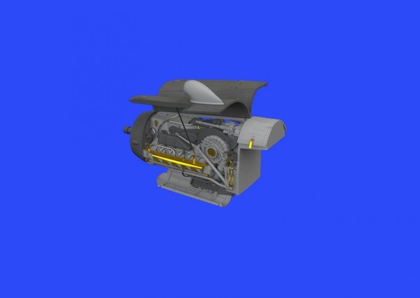 Eduard 648465 Bf 109G-10/ U4 engine 1/48 EDUARD