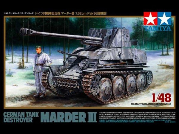 Tamiya 32560 German Tank Destroyer Marder III (1:48)