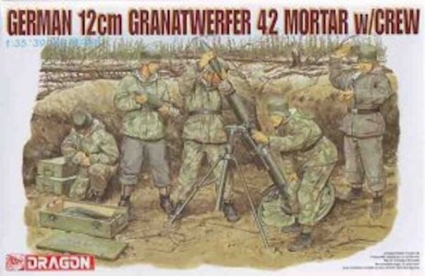 Dragon 6090 German 12cm Granatwerfer w.Crew (1:35)