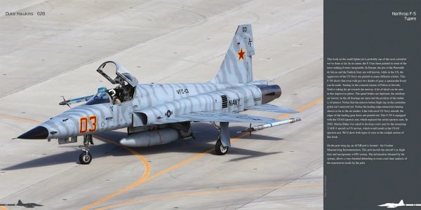 HMH Publications DH-028 Northrop F-5 Freedom Fighter &amp; Tiger II - Aircraft in Detail 028 (English Version)