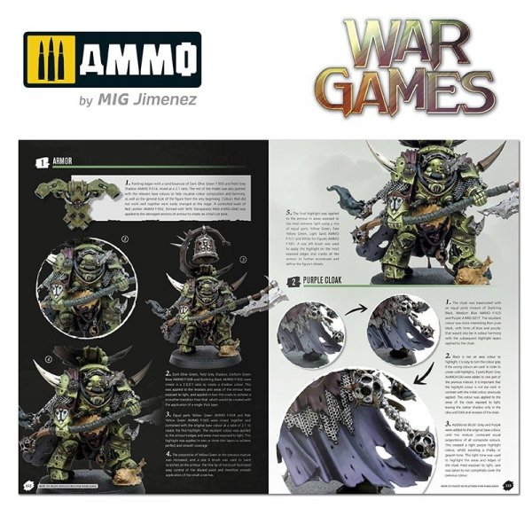 Ammo of Mig 6285 How to Paint Miniatures for Wargames (English)