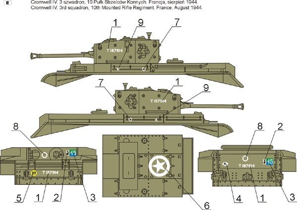 ToRo Model 35D17 - Cromwell &amp; Centaur tanks in Polish service vol.2 1/35