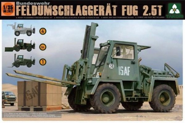 Takom 2021 Bundeswehr Feldumschlaggerat FUG 2.5T 1/35