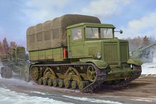 Trumpeter 01573 Voroshilovets Tractor (1:35)