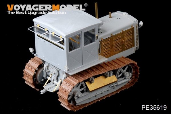 Voyager Model PE35619 WWII Soviet ChTZ S-65 Tractor w/Cab For TRUMPETER 05539 1/35