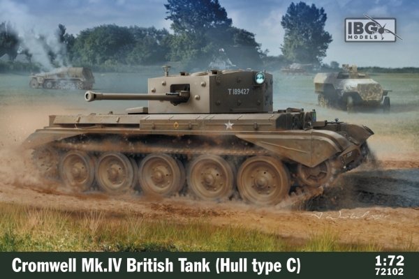 IBG 72102 Cromwell Mk.IV British Tank (Hull Type C) 1/72