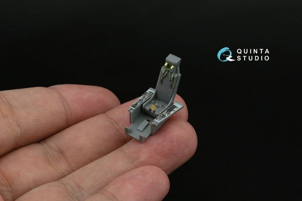 Quinta Studio QD72194 A-4B 3D-Printed &amp; coloured Interior on decal paper (Fujimi/Hobby 2000) 1/72