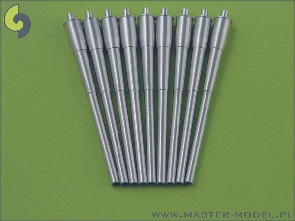 Master SM-350-041 USN 16in/50 (40,6 cm) Mark 7 barrels - with blastbags (9pcs)