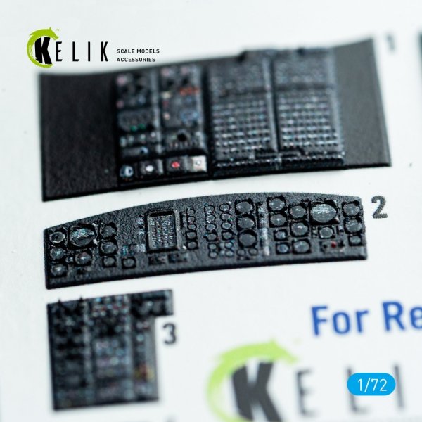 Kelik K72211 CH-54A Tarhe - interior 3D decals for Revell kit (1/72)