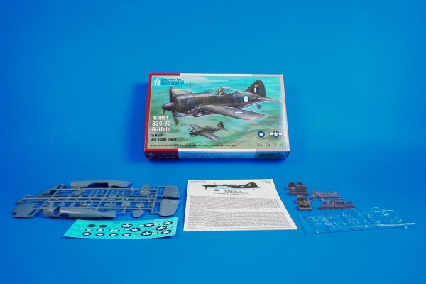 Special Hobby 72128 Buffalo model 339-23 In RAAF and USAAF colors (1:72)