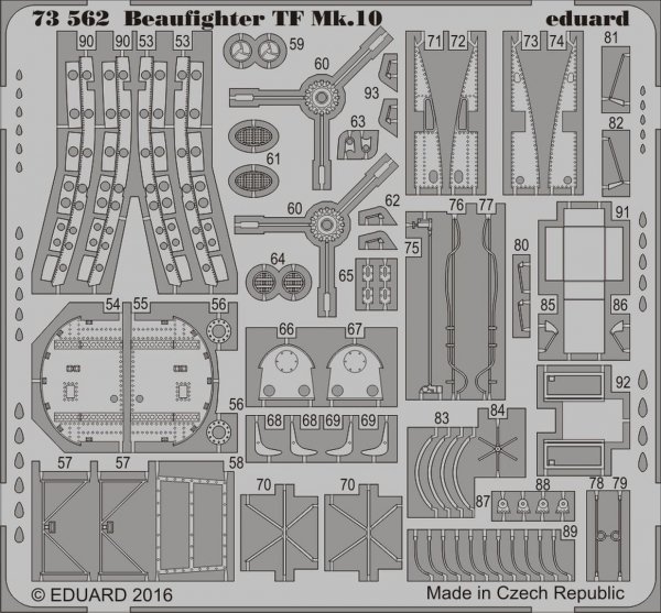Eduard BIG72116 BEAUFIGHTER TF Mk.10 1/72 AIRFIX