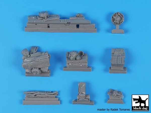 Black Dog T35226 Soviet heavy tank KV -1 accessories set 1/35