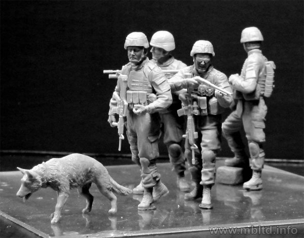 Master Box 35154 Modern US infantrymen Cordon and Search (1:35)