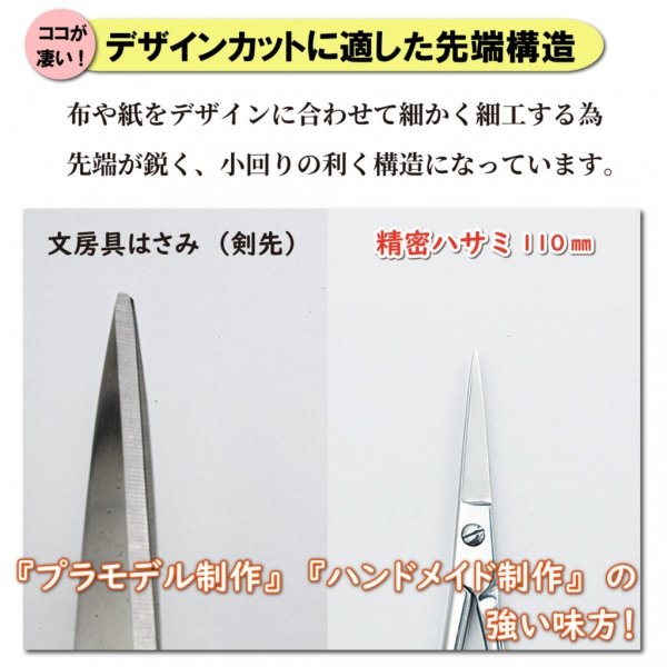 Mineshima TM-30 Precision scissors 110mm (straight) / Precyzyjne nożyczki proste