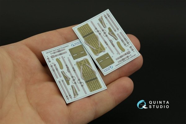 Quinta Studio QD35065 Mi-8MT 3D-Printed &amp; coloured Interior on decal paper (Trumpeter) 1/35