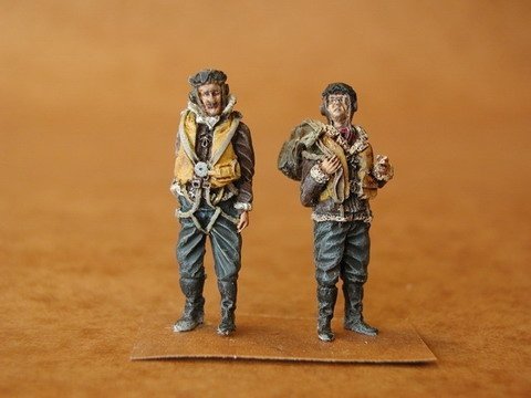 CMK F48058 RAF Pilots before Flight  (2 figures) 1/48