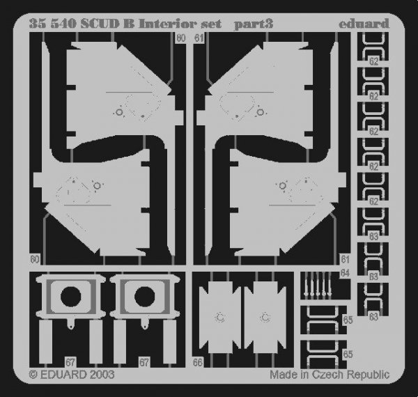 Eduard 35540 SCUD B interior 1/35 Dragon